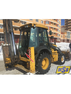 Стекло заднее нижнее на John Deere 325J