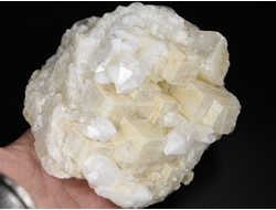 Кальцит, Кварц молочный, Россия, Дальнегорск (120*115*53 мм, 740 г) №26039