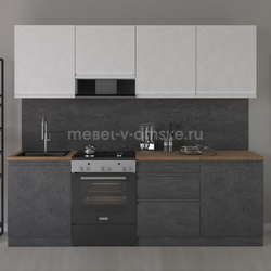 ЛЕ5022 Кухня Бронкс №5 (1800+600). Размер: 1800+600*600