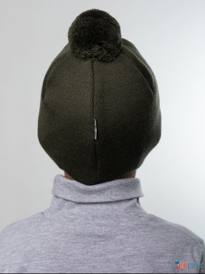 Шапка 24201-02 х/б подклад, темный хаки 52-54