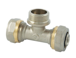 Тройник 20*3/4*20  НР обжим   [47146]