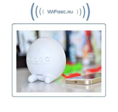 IP видеоняня WiFi (с информатором времени, месяцем и числом) с аккумулятором и с DVR, Full HD (Pro iCam)