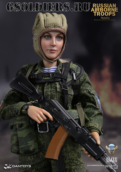 Российская десантница - Коллекционная фигурка 1/6 RUSSIAN AIRBORNE TROOPS NATALIE (78035) - DAMToys