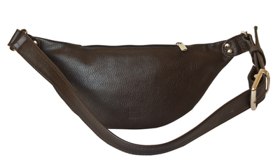 Кожаная поясная сумка Belfiore brown (арт. 7003-04)