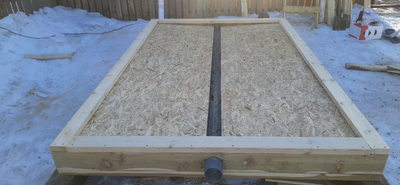 Баня 2м*5м, крыша 1 скат, топка внутри, баня со стационарной мебелью