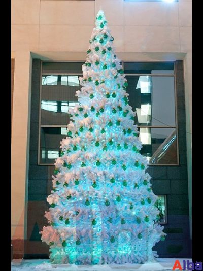 Сосна каркасная "Уральская" белая, хвоя леска, от 4 до 30 м 4 м