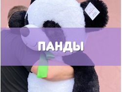 Плюшевые панды