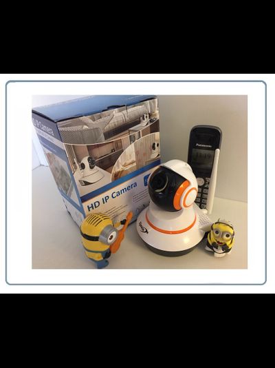 Zjuxin. Видеоняня моторизированная WiFi/LAN видеокамера с DVR, HD 960р (icSee)