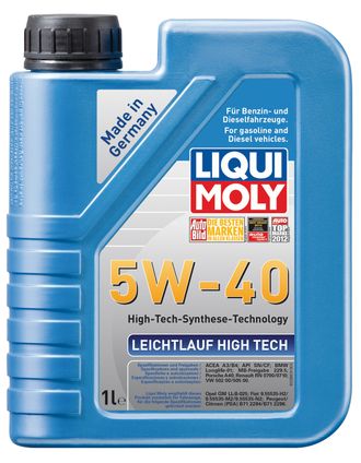 HC-синтетическое моторное масло &quot;Leichtlauf High Tech&quot; 5W40, 1 л