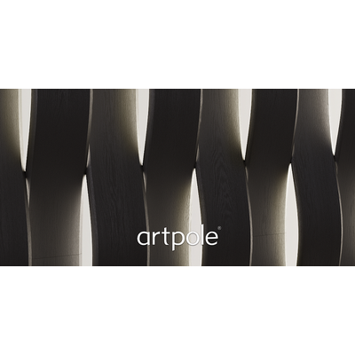 Гипсовая панель SURF артикул M-0070