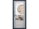 Стальная дверь «ДУЭТ-Б Бетон 3к  с зеркалом»