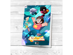 Обложка "Вселенная Стивена, Steven Universe" на паспорт №3