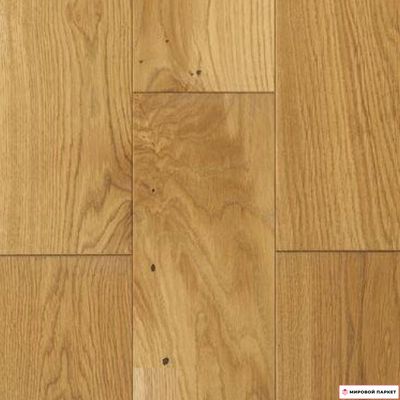 Массивная доска Дуб Рустик 120 мм без покрытия