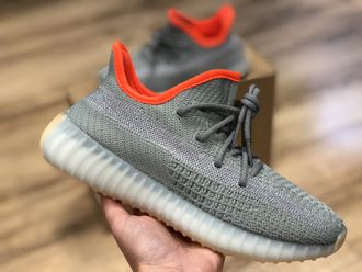 Кроссовки YEEZY BOOST 350 V2 Grey/Orange