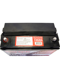 Аккумулятор Marine Deep Cycle AGM 100Ah 12V (6FM100D-X)