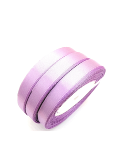 Лента атласная 12 мм, цвет светло сиреневый  арт. 85