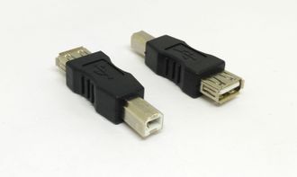 Переходник USB гнездо - USB B штекер (2  шт.)