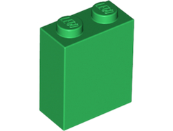 Brick 1 x 2 x 2 with Inside Stud Holder, Green (3245c / 6174411)