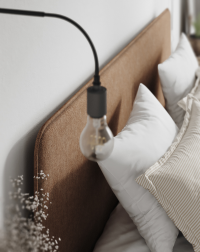 Кровать односпальная, двуспальная, MyCloud Мелисса с подъемным механизмом, бельевым ящиком, мягкое изголовье, ножки под робот пылесос