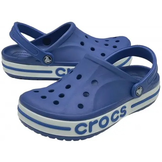 CROCS BAYABAND CLOG СИНИЕ С БЕЛЫМ