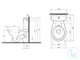 Унитаз IFO COMFORT (косой\горизонтальный выпуски) с доставкой и установкой