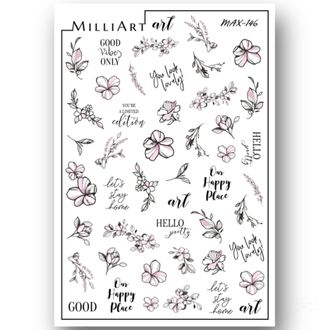 Слайдер-дизайн MilliArt Nails MAX-146