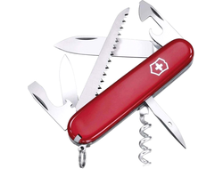 VICTORINOX Camper 1.3613, 91 мм, 13 функций, красный