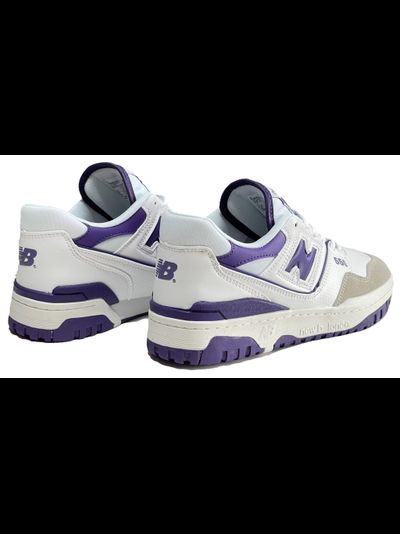 New Balance 550 White Prism Purple