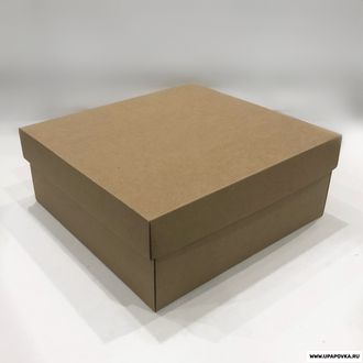 Коробка картонная 25 x 25 x 10 см
