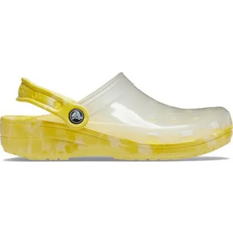 CROCS CLASSIC TRANSLUCENT BLEACH DYE CLOG ЖЕЛТЫЕ