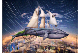 "Ночной кит", Летящий снег