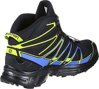 Ботинки SALOMON X-CHASE MID GTX Bk/Bl/Gecko  391832  (Размеры: 8; 8,5; 9,5)