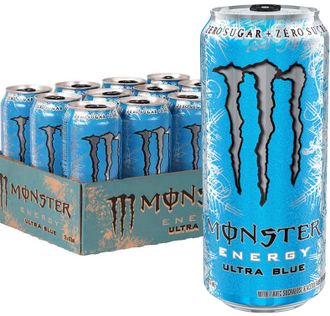 Энергетический напиток Monster Ультра Блу 500мл