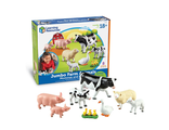 LER0835 Развивающая игрушка «Животные фермы. Мамы и малыши» (8 элементов)