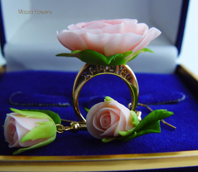 Комплект "I love you". Позолота.