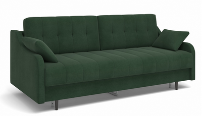 НОВЫЙ ПРУЖИННЫЙ ДИВАН-КРОВАТЬ НА НОЖКАХ ЖЕНЕВА, КАРКАС МЕТАЛЛ, ПАНТОГРАФ, СО СЪЕМНЫМ ЧЕХЛОМ, БЕЛЬЕВЫМ ЯЩИКОМ АКЦИЯ