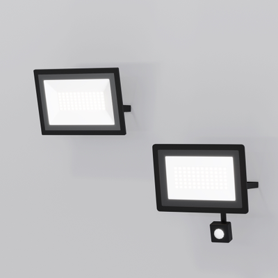 Прожектор Flood 4000К 50Вт IP 65, FL001-L50B4K