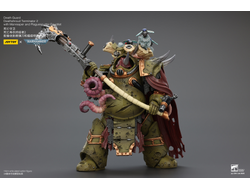 Терминатор Савана Смерти (Warhammer 40K) - КОЛЛЕКЦИОННАЯ ФИГУРКА 1/18 Death Guard Deathshroud Terminator 2 (JT02595) - JOYTOY