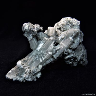 Натролит, друза кристаллов. Россия. 110*65*65мм