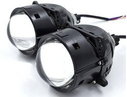 Билед модули Aozoom A15 24 вольта, 3.0 дюйма, 2 чипа, 5500K, 24V, 58W/65W, крепление 3R и съемное гаечное (комплект, 2шт)