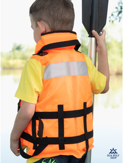 Жилет спасательный до 30кг БК "Водник Junior" ГОСТ
