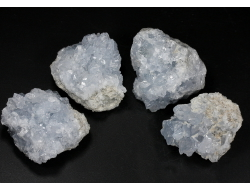 Целестин, друза кристаллов в ассортименте, Мадагаскар (38-40 мм, 30-50 г) №29932