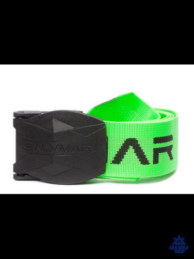Ремень нейлоновый грузовой Salvimar пластик.пряж., зел.