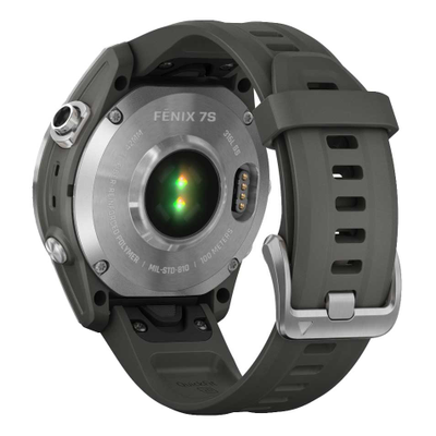 Умные часы Garmin Fenix 7S Solar Silver GPS 010-02409-00