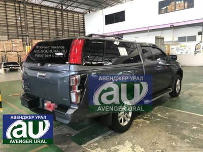 Стальный кунг Sammitr SUV Plus V4 на новое поколение Isuzu D-max с 2012 года выпуска от АвенджерУрал