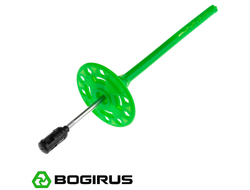 Дюбель для теплоизоляции BOGIRUS NT 8х155 мм с металлическим гвоздем и термоголовкой (400 штук)