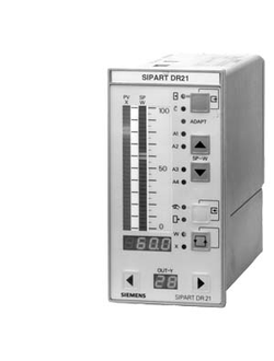 6DR2100-5 АППАРАТНЫЙ ПИД-РЕГУЛЯТОР. SIPART DR21 72MM*144MM С АНАЛОГОВЫМ И РЕЛЕЙНЫМ УПРАВЛЯЮЩИМИ ВЫХОДАМИ 2 ANALOG INPUTS ДЛЯ ТЕКУЩИХ СИГНАЛОВ