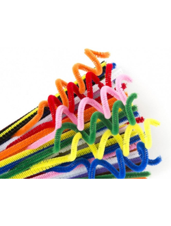 Синельная проволока цвета микс 10шт.