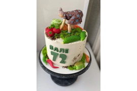 Торт "Летом на грядке"