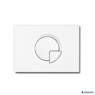 Кнопка AQUAZIA для инсталляции NOVUM R4 (Soft Touch белая)